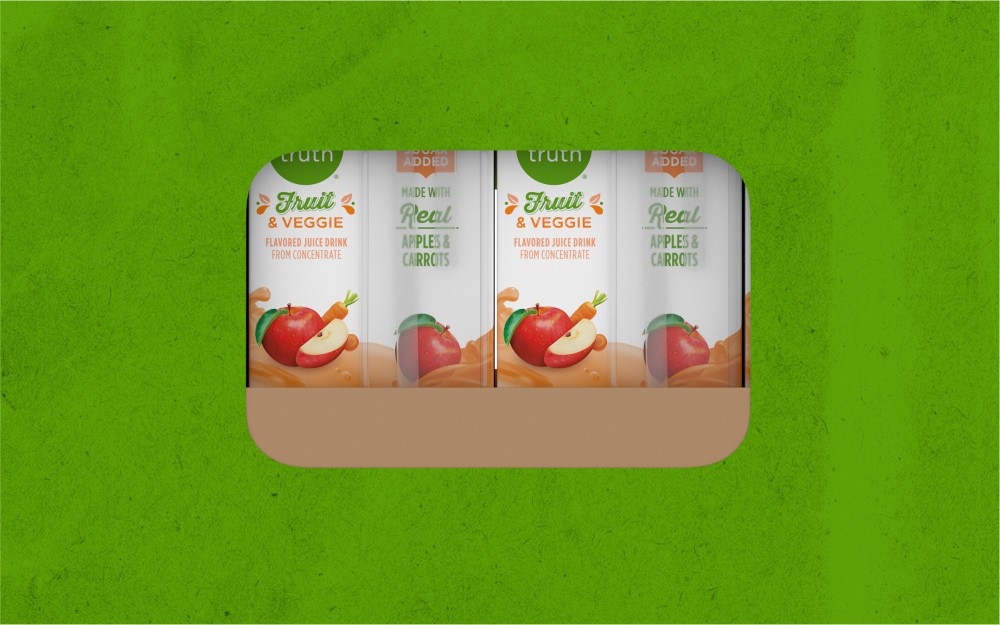 slide 4 of 5, Simple Truth Kids Fruit And Veggie Juice Box Variety Pk, 32 ct / 6.65 fl oz