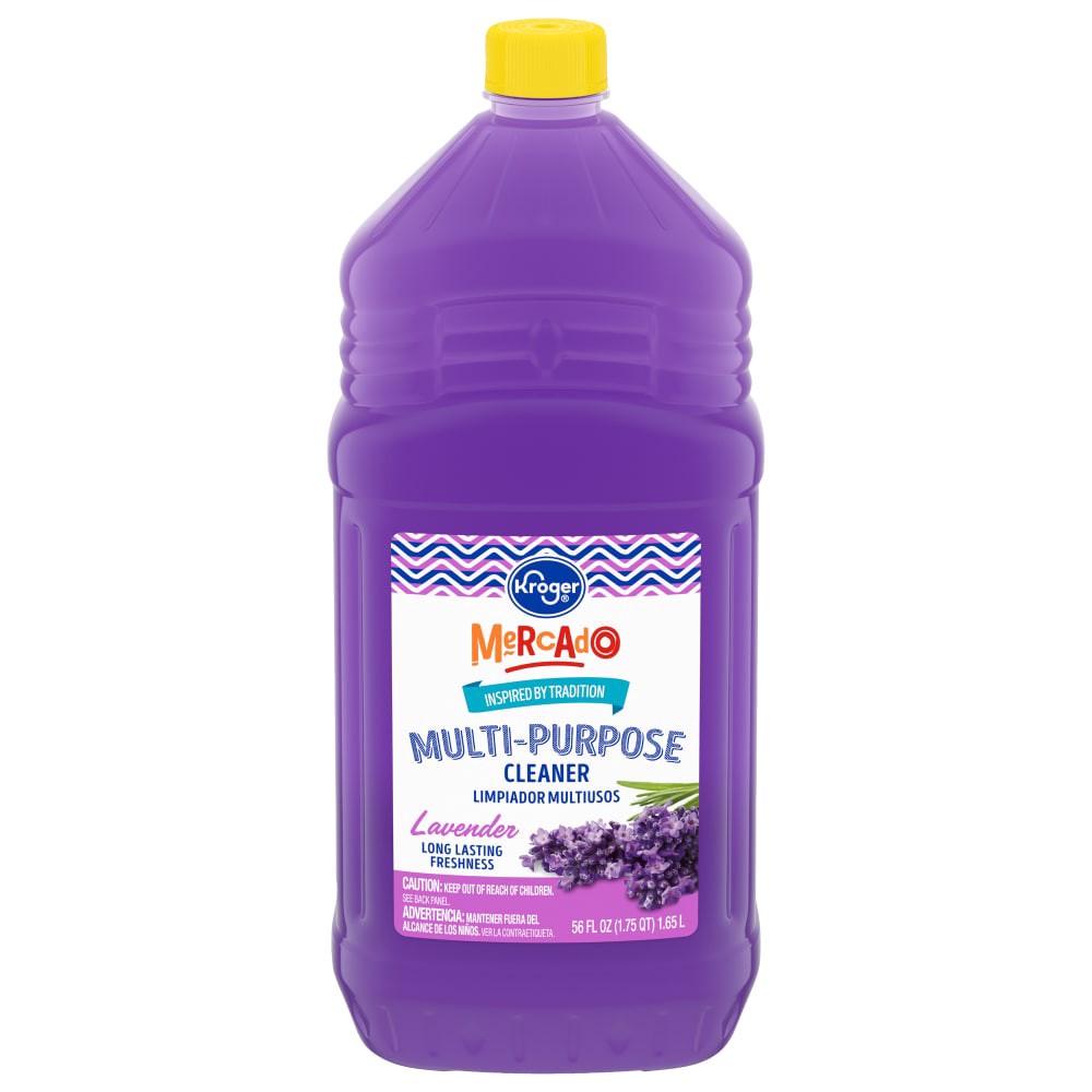 slide 2 of 2, Kroger Mercado Lavender Multi-Purpose Cleaner, 56 fl oz