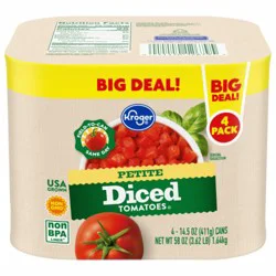 Kroger® Petite Diced Tomatoes