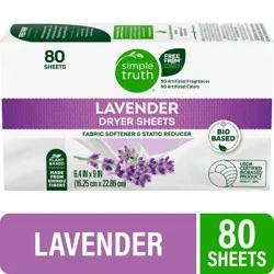 Simple Truth Bio-Based Lavender Scented Dryer Sheets