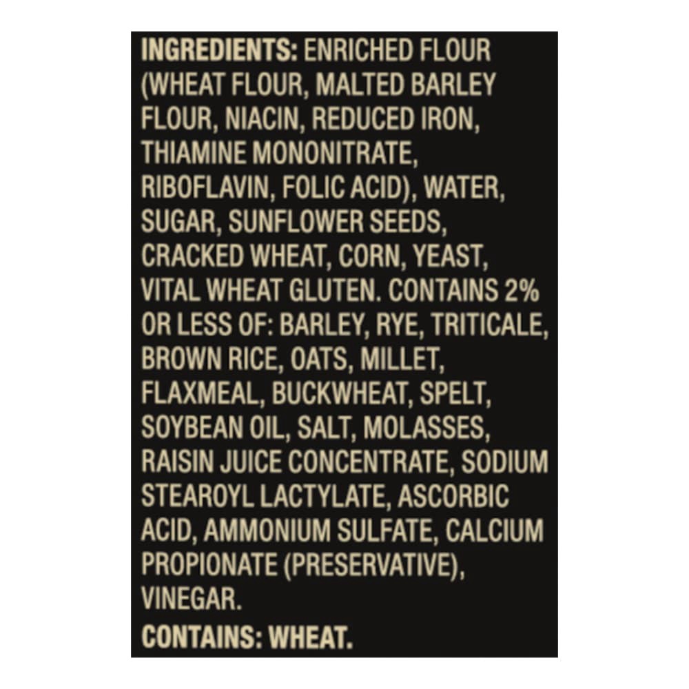 slide 6 of 6, Private Selection 12 Grain Sliced Wide Pan Bread, 24 oz