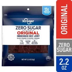 Kroger Zero Sugar Original Smokehouse Jerky Beef