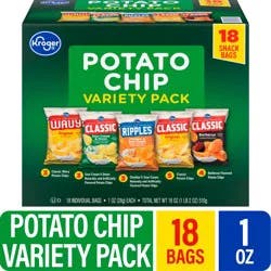 Kroger Potato Chip Variety Pack