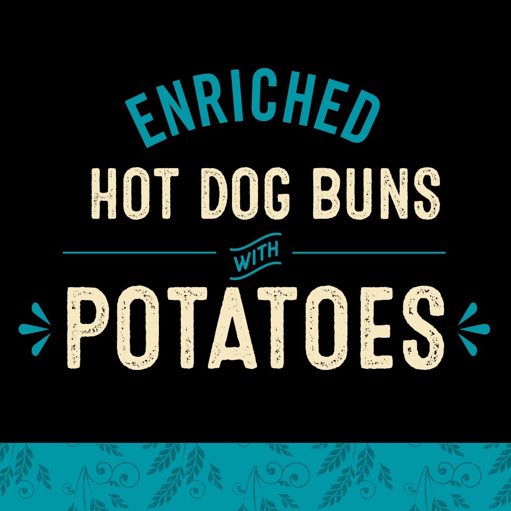 slide 4 of 6, Private Selection Potato Hot Dog Buns, 8 ct / 2.1 oz