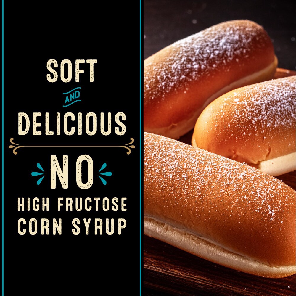 slide 2 of 6, Private Selection Potato Hot Dog Buns, 8 ct / 2.1 oz