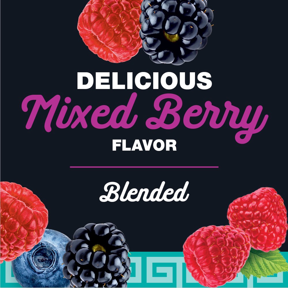 slide 2 of 5, Kroger Mixed Berry Blended Greek Nonfat Yogurt - 5.3 oz, 5.3 oz