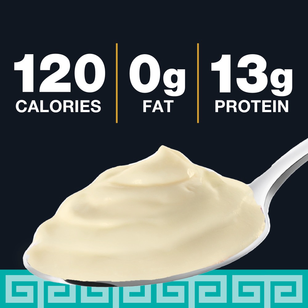 slide 4 of 5, Kroger Vanilla Blended Greek Nonfat Yogurt, 5.3 oz