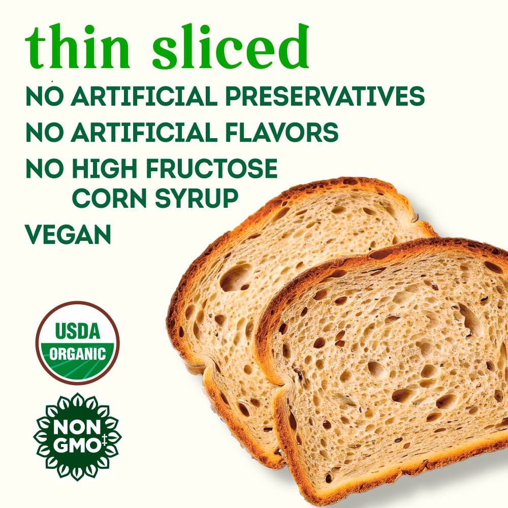 slide 6 of 6, Simple Truth Organic Organic Thin Sliced Ancient Grain Bread, 20 oz