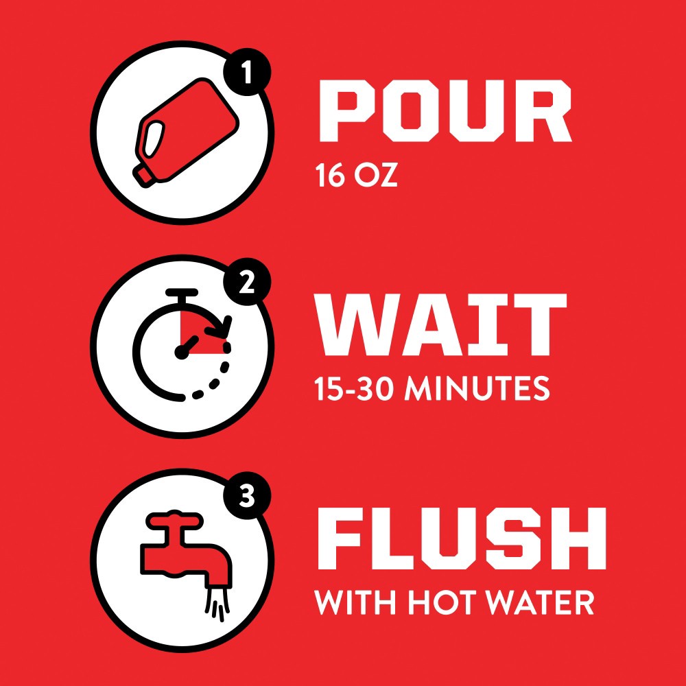 slide 4 of 4, Kroger Pro Strength Drain Cleaner Gel, 32 fl oz