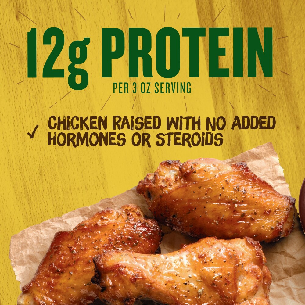 slide 2 of 5, Kroger Garlic Parmesan Chicken Wings, 22 oz