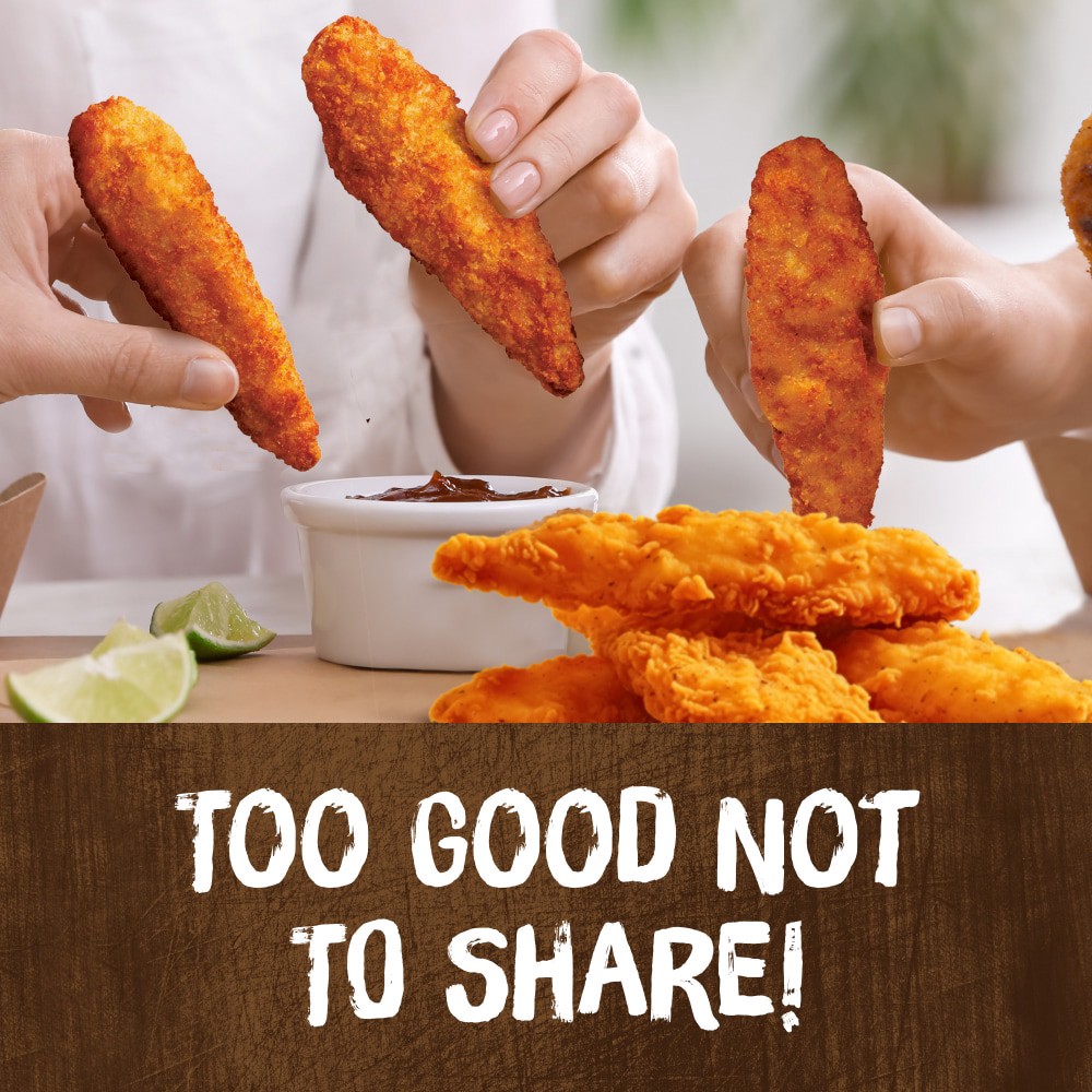 slide 3 of 5, Kroger Breaded Chicken Tenders, 48 oz