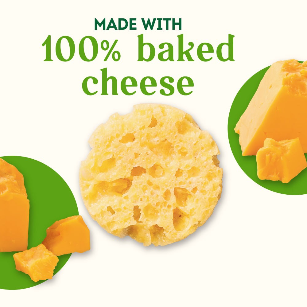 slide 4 of 5, Simple Truth® Cheddar Cheese Crisps, 1.98 oz