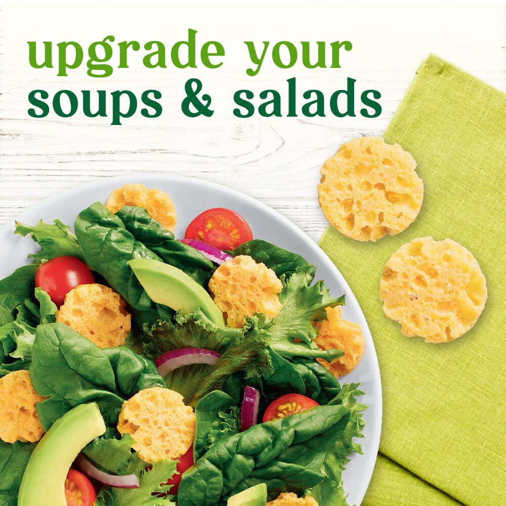 slide 3 of 5, Simple Truth® Cheddar Cheese Crisps, 1.98 oz