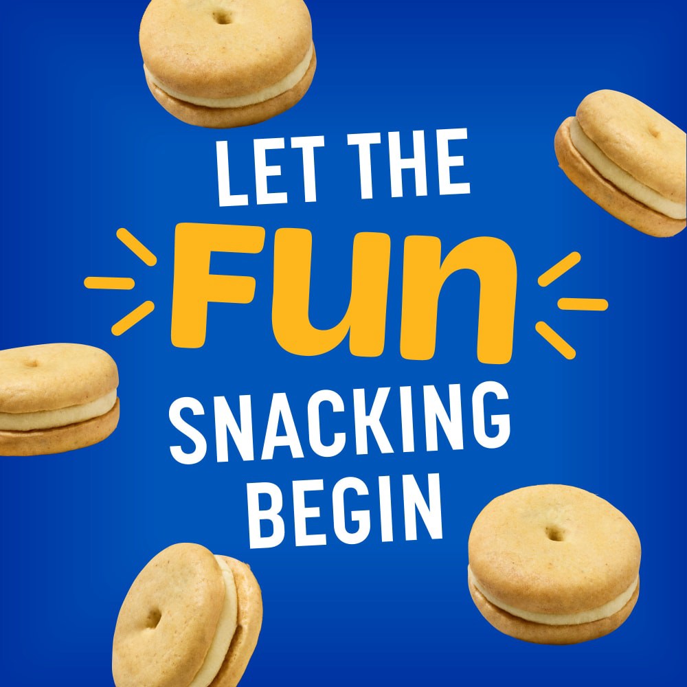 slide 3 of 5, Kroger Original Mini Bagel Sandwich Crackers, 7.05 oz