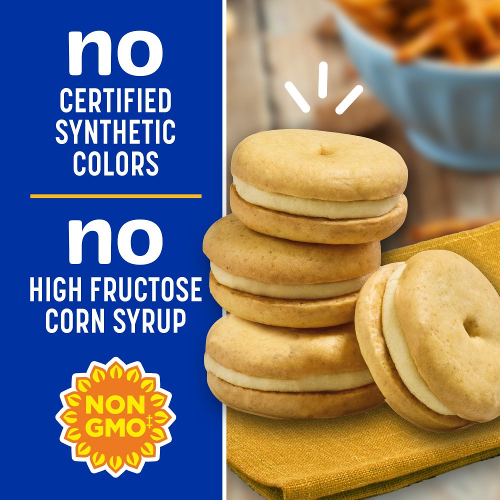 slide 4 of 5, Kroger Original Mini Bagel Sandwich Crackers, 7.05 oz