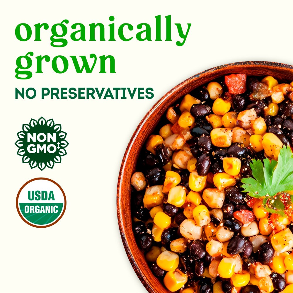 slide 2 of 6, Simple Truth Organic Steamable Fire Roasted Fire Roasted Corn, 12 oz