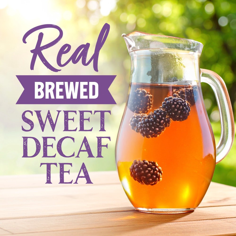 slide 3 of 4, Kroger Brewed Zero Sugar Blackberry Sweet Decaf Tea, 64 fl oz