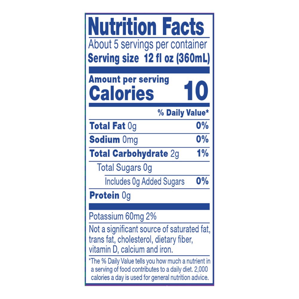 slide 4 of 4, Kroger Brewed Zero Sugar Blackberry Sweet Decaf Tea, 64 fl oz