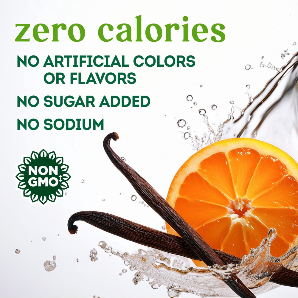 slide 3 of 4, Simple Truth® Orange Vanilla Sparkling Seltzer Water Cans, 8 ct; 12 fl oz