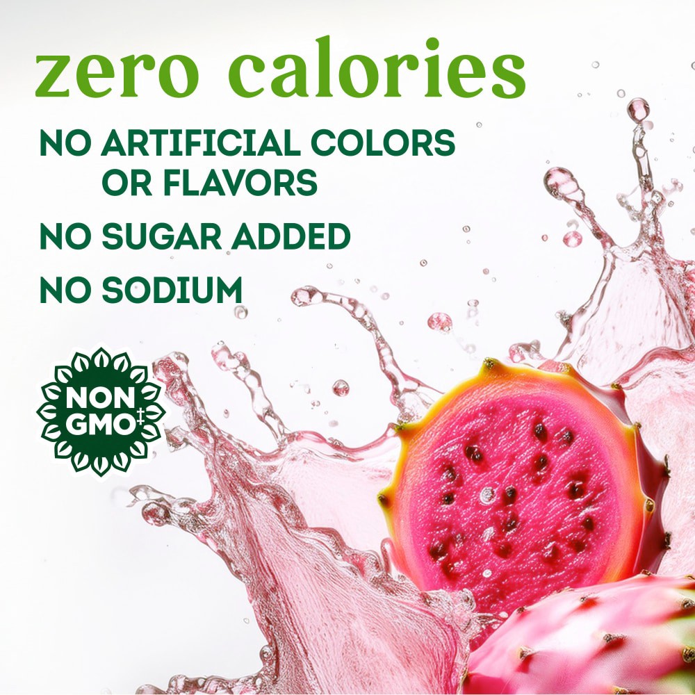 slide 3 of 4, Simple Truth Naturally Flavored Prickly Pear Seltzer Water, 8 ct; 12 fl oz