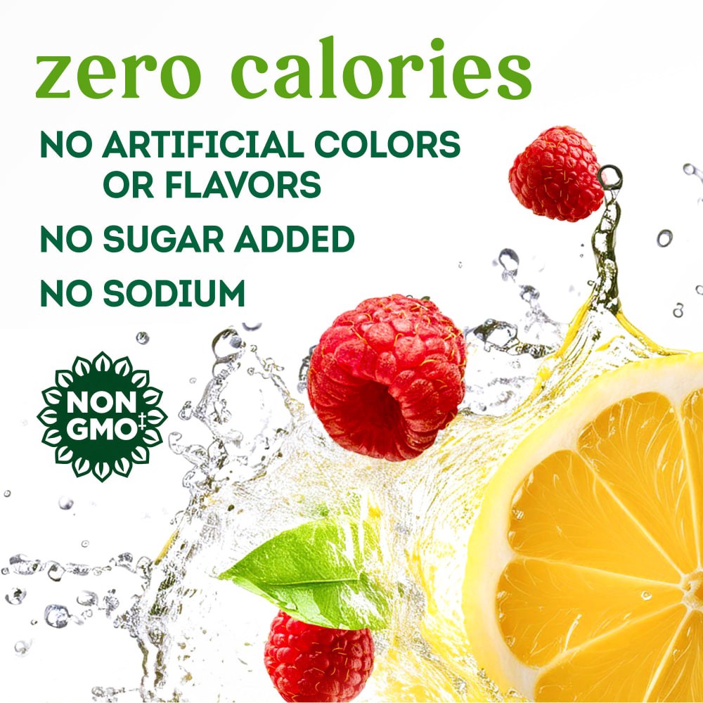 slide 3 of 4, Simple Truth Naturally Flavored Raspberry Yuzu Seltzer Water, 8 ct; 12 fl oz