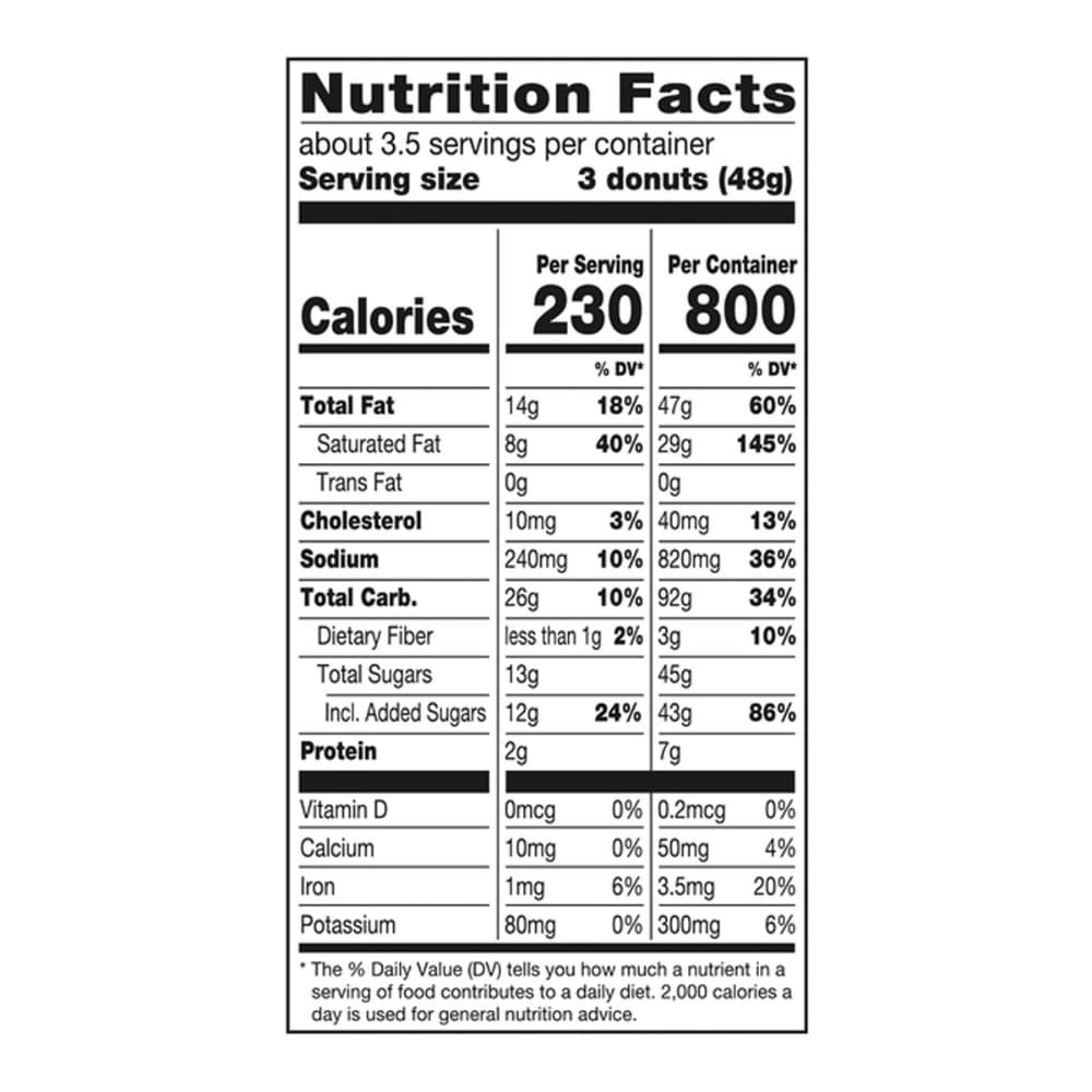 slide 3 of 3, Smart Way™ Chocolate Iced Mini Cake Donuts, 6 oz