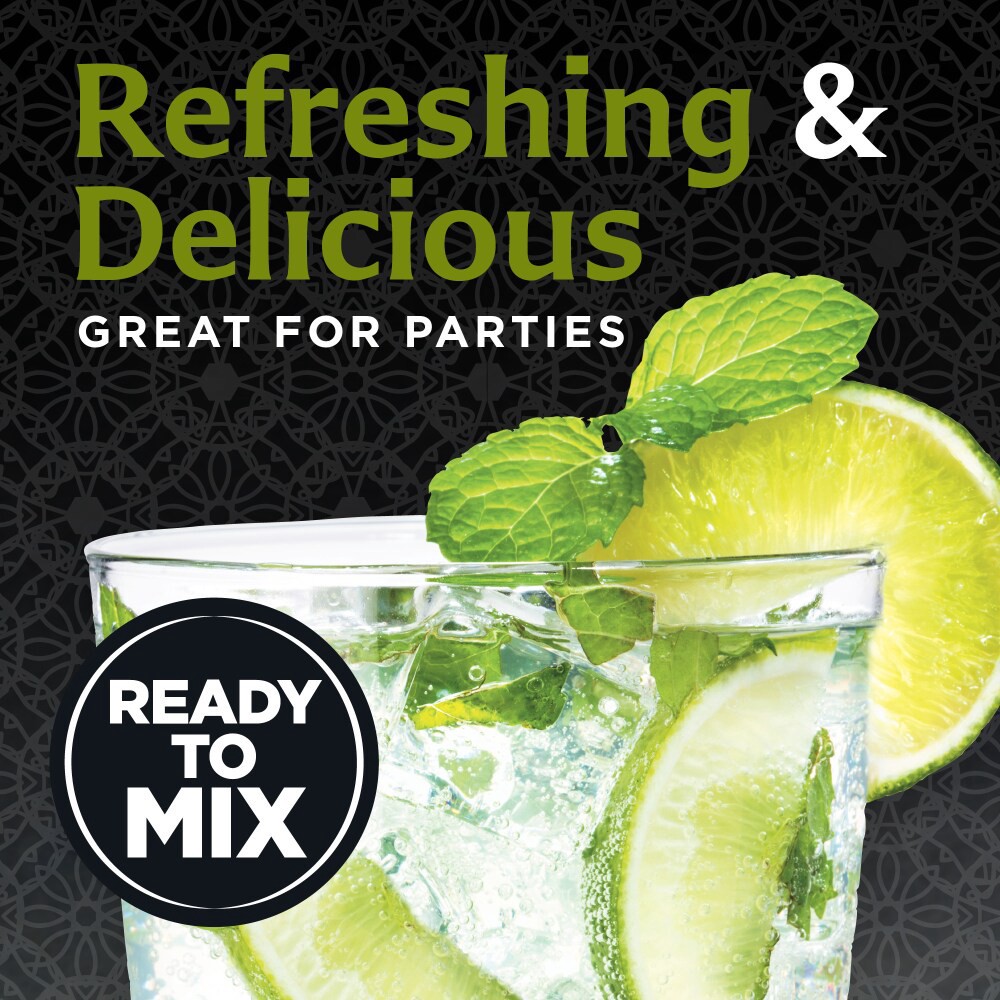 slide 2 of 3, On The House Sweetened Lime Juice Cocktail Mix, 25 fl oz