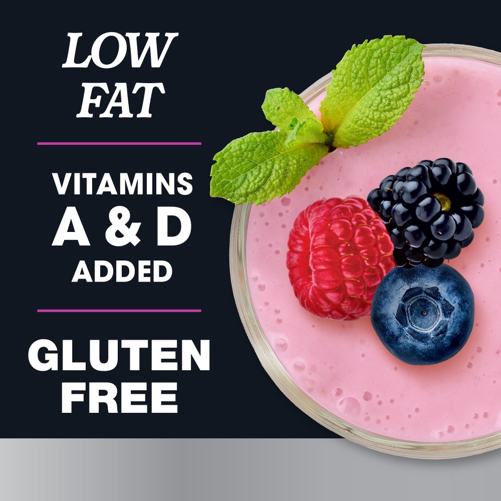 slide 2 of 6, Kroger® Mixed Berry Yogurt Smoothie, 7 fl oz