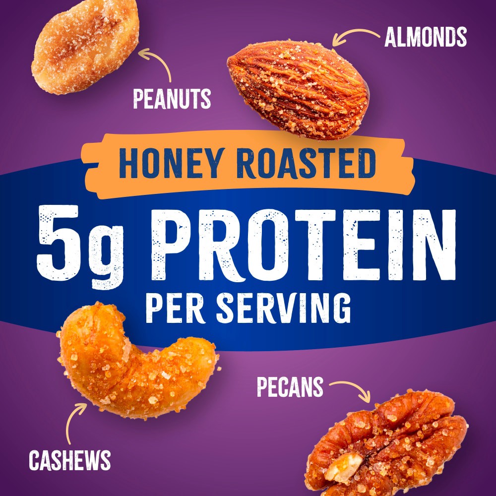 slide 3 of 4, Kroger® Honey Roasted Mixed Nuts, 32 oz