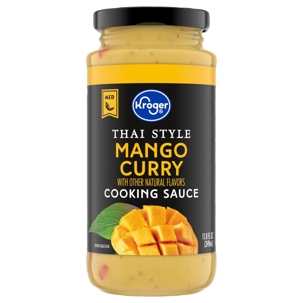 slide 4 of 4, Kroger® Thai Style Medium Mango Curry Cooking Sauce - 11.8 fl oz, 11.8 fl oz