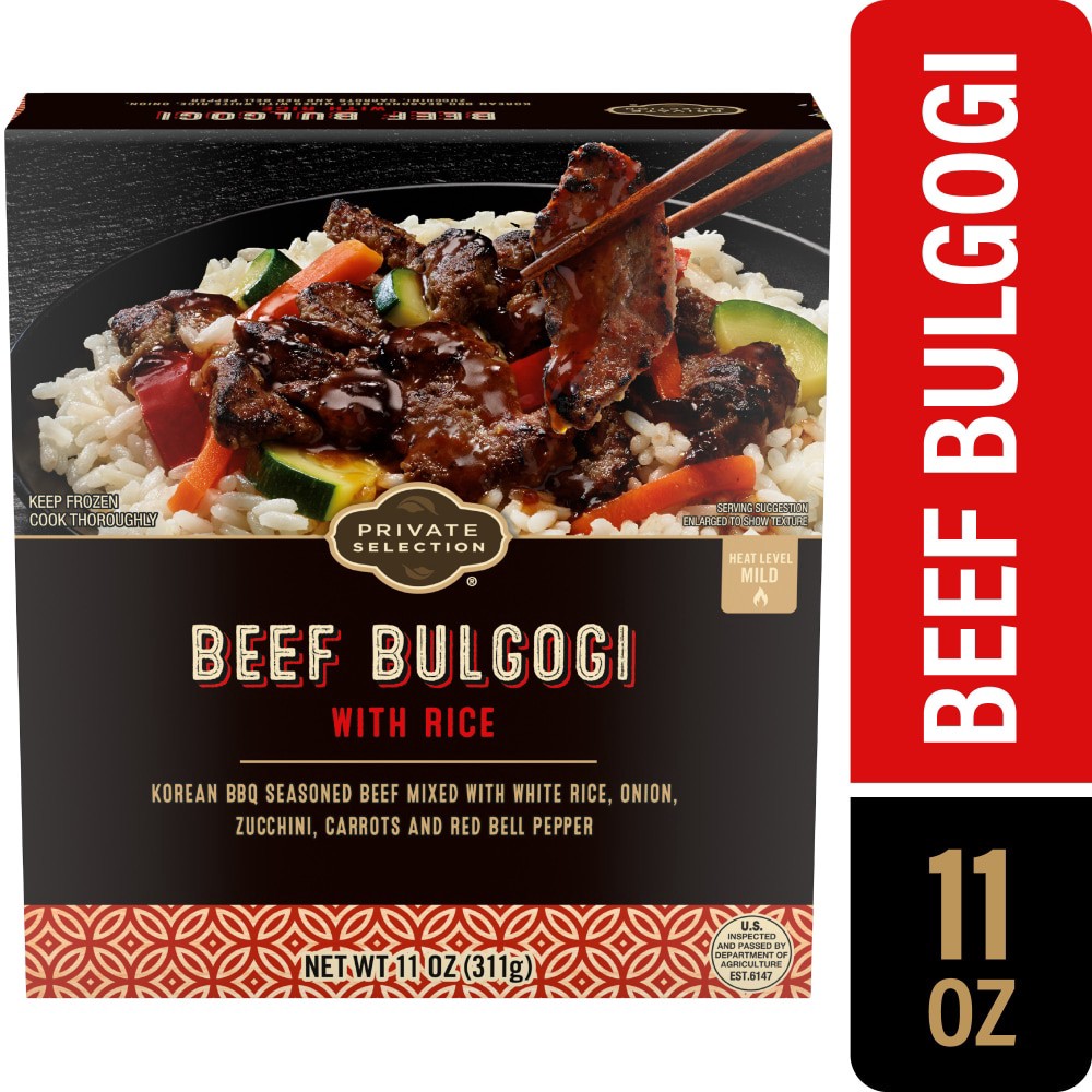 slide 4 of 4, Private Selection® Beef Bulgogi with Rice, 11 oz