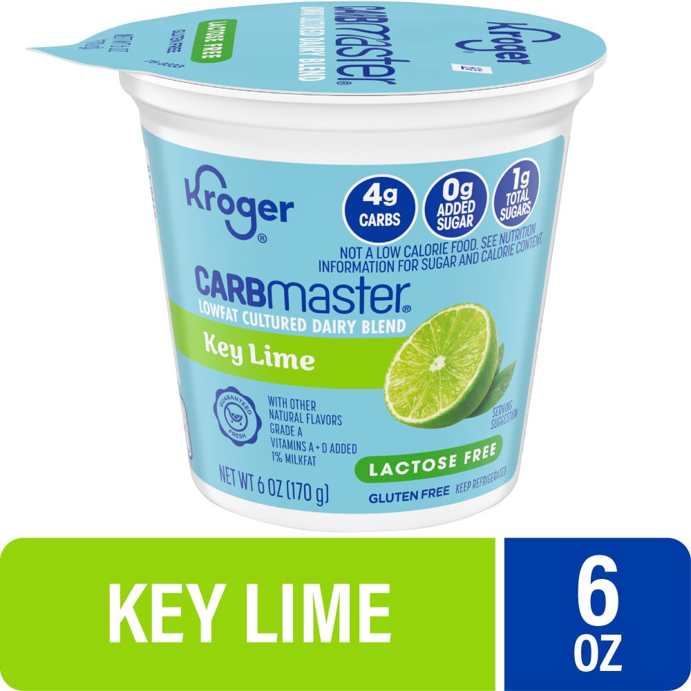 slide 4 of 5, Kroger Carbmaster Key Lime Yogurt, 6 oz