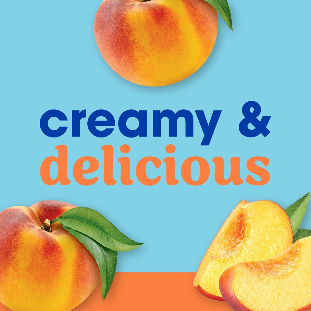 slide 3 of 5, Kroger Carbmaster Peach Yogurt, 6 oz