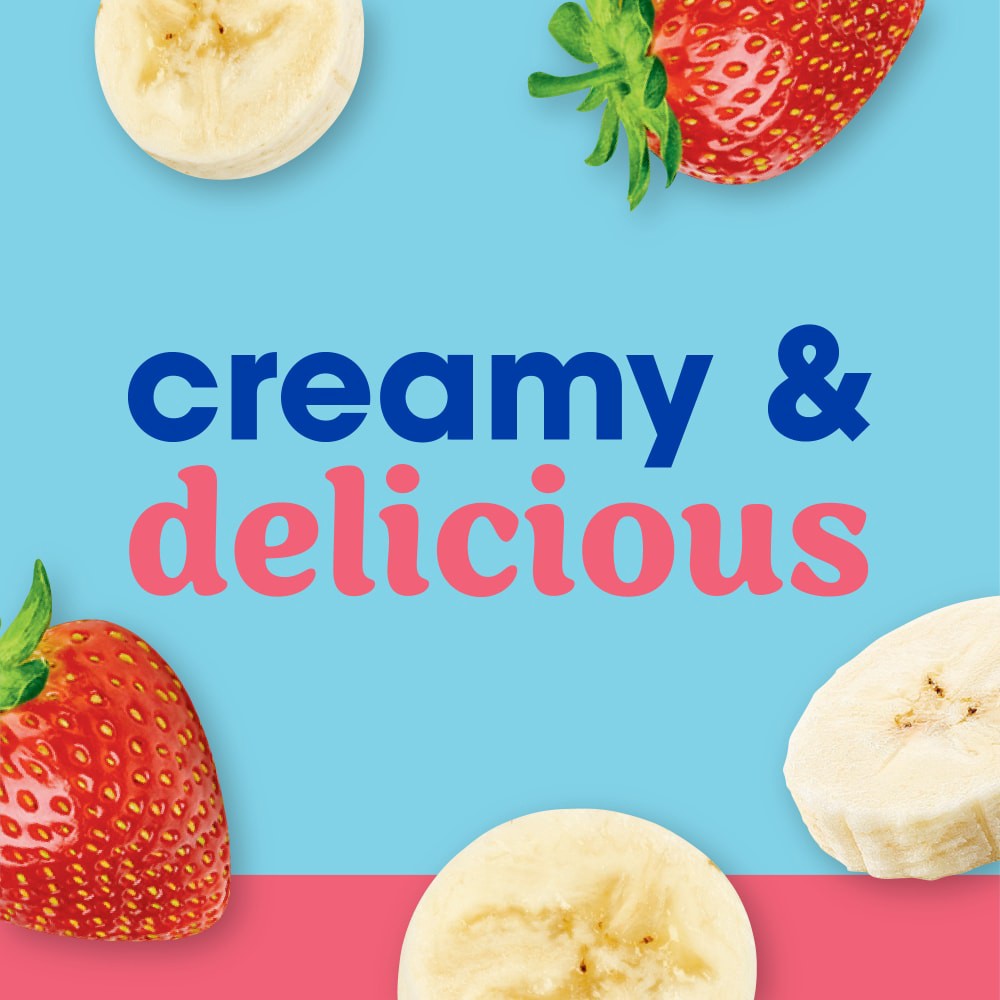 slide 5 of 5, Kroger Carbmaster Strawberry Banana Yogurt - 6 oz, 6 oz