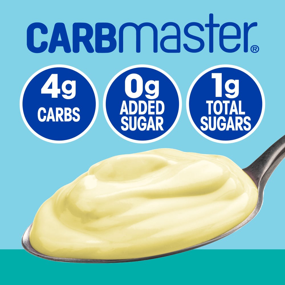slide 4 of 5, Kroger Carbmaster Pina Colada Yogurt, 6 oz