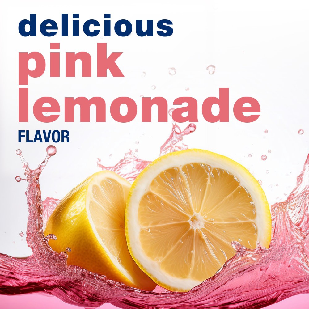slide 3 of 6, Kroger® Zero Sugar Lite Pink Lemonade Drink Mix, 6 ct