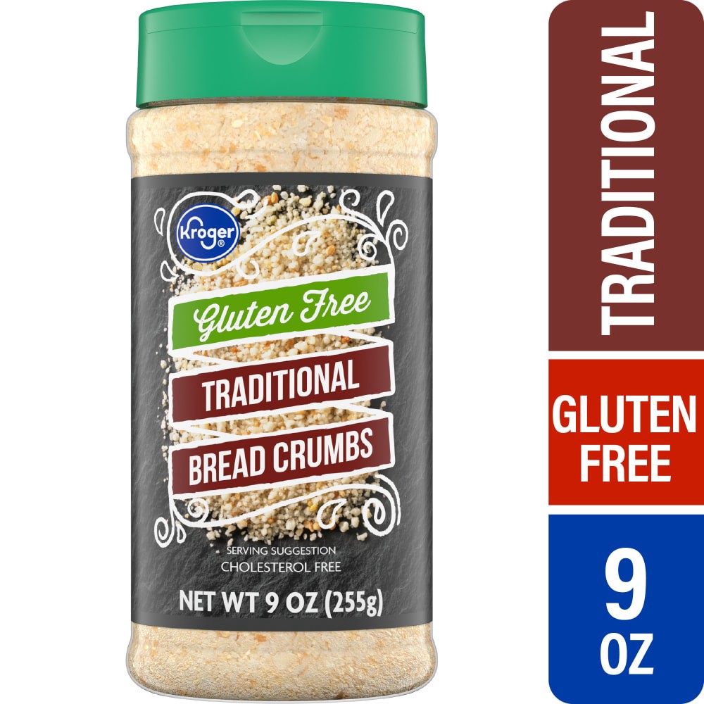 slide 4 of 4, Kroger® Traditional Gluten Free Bread Crumbs, 9 oz