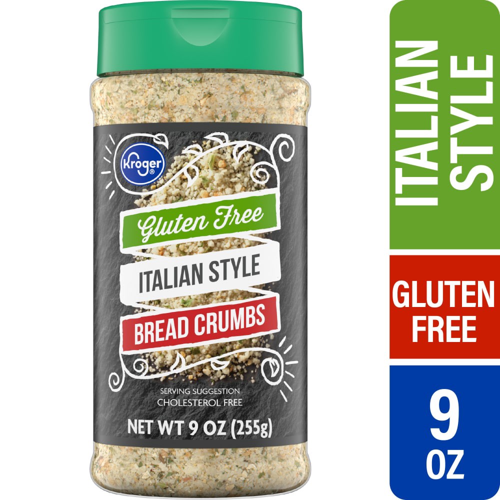 slide 2 of 4, Kroger® Gluten Free Italian Style Bread Crumbs, 9 oz