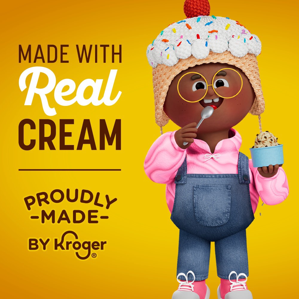 slide 3 of 5, Kroger® Lemon Cheesecake Ice Cream Tub, 48 fl oz