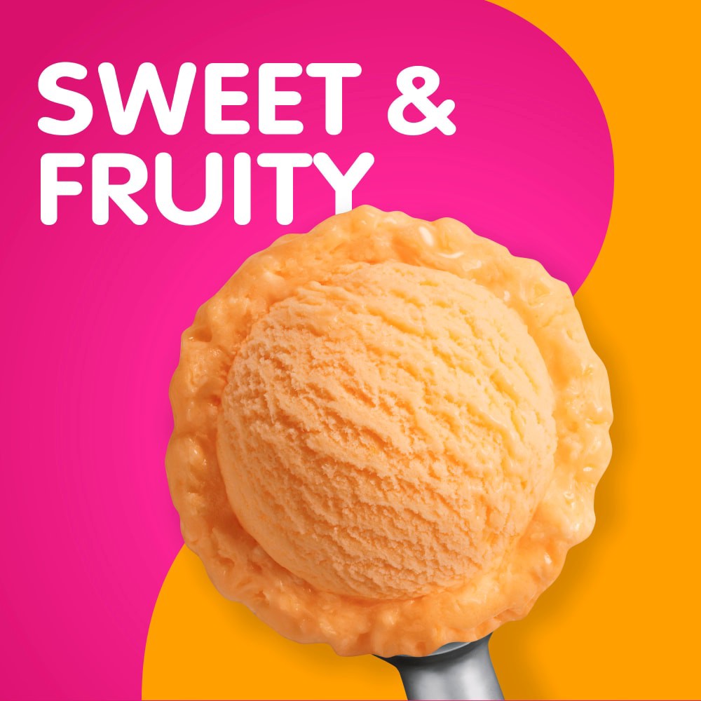 slide 5 of 5, Kroger® Orange Sherbet Ice Cream, 48 fl oz