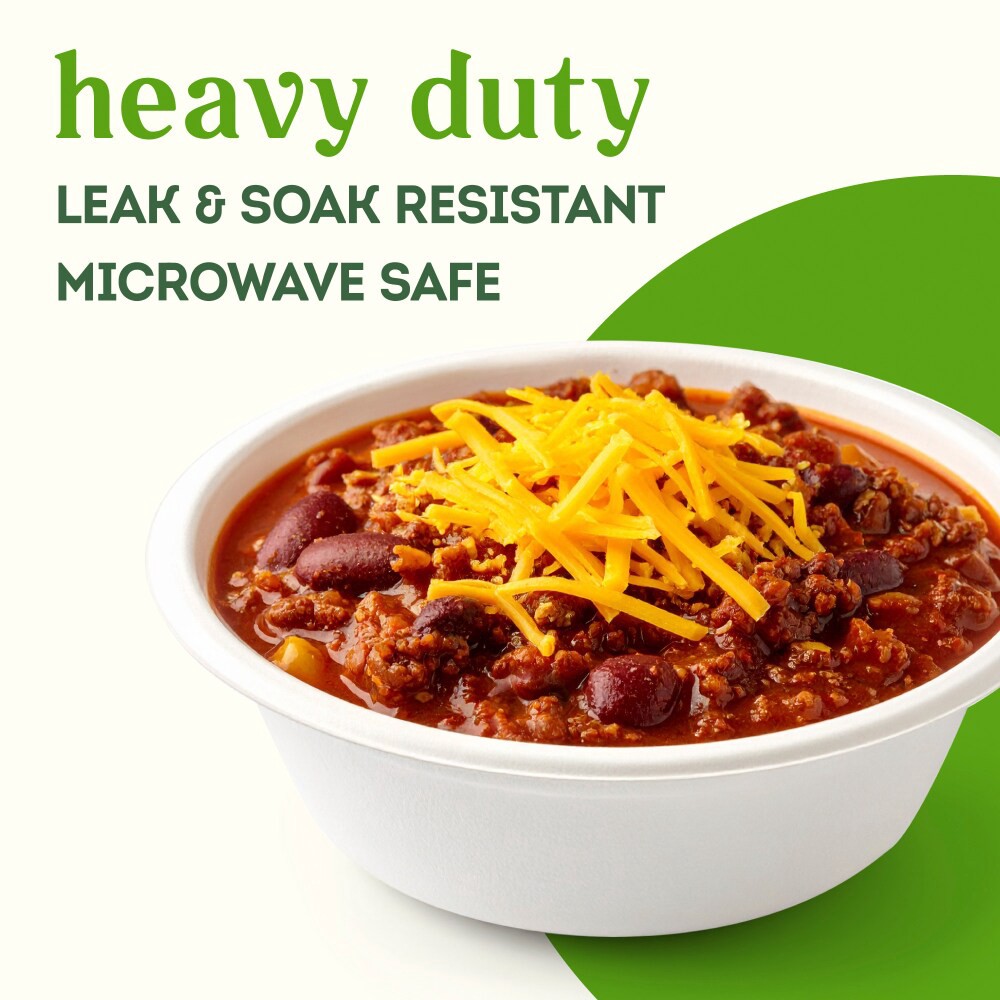 slide 2 of 4, Simple Truth® Plant Based Tree Free Heavy Duty Compostable Bowls, 30 ct / 16 oz, 30 ct