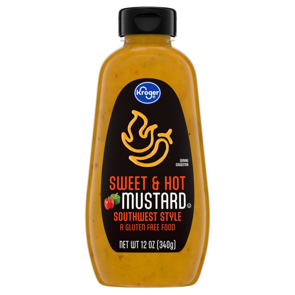 slide 2 of 4, Kroger® Sweet & Hot Southwest Style Mustard, 12 oz