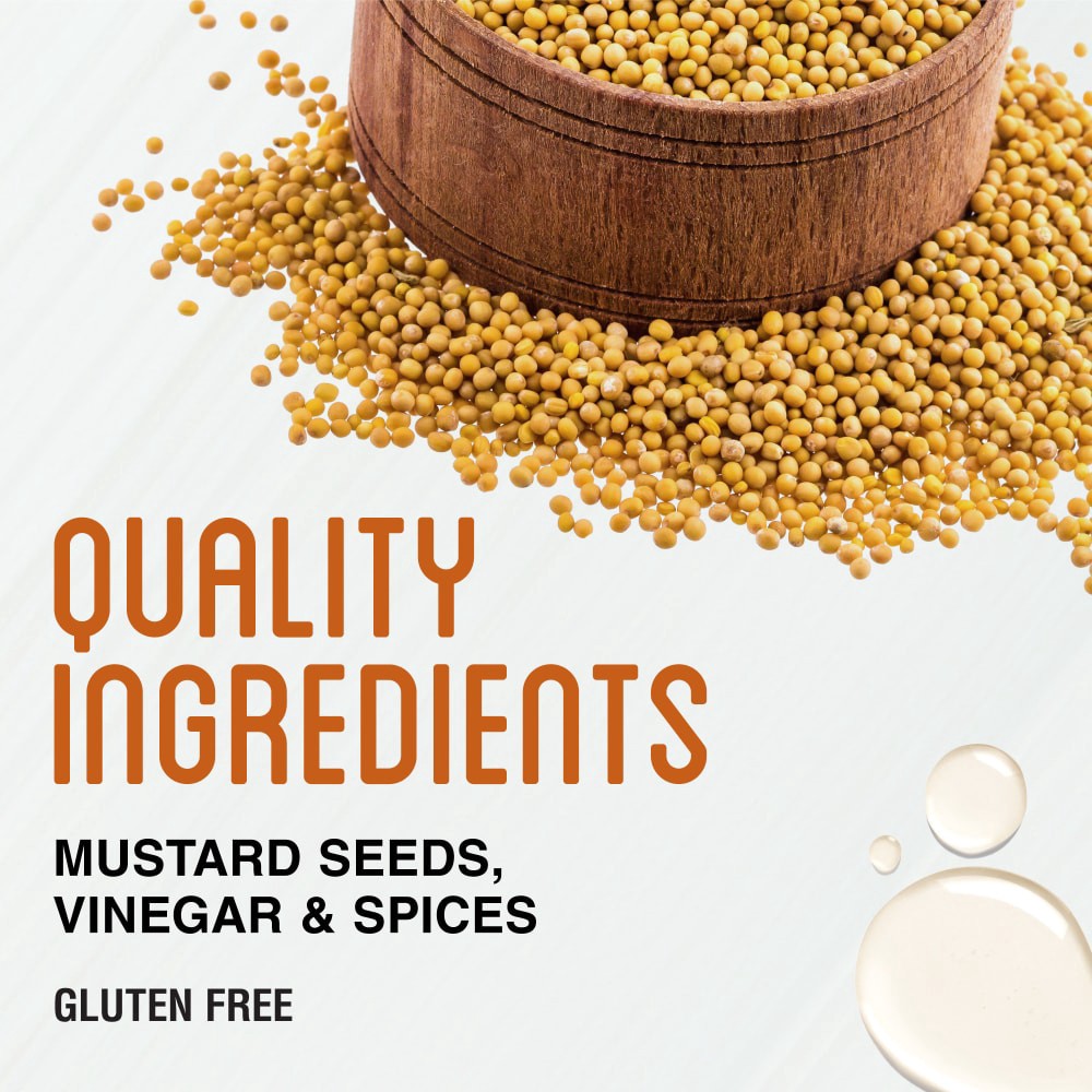 slide 5 of 5, Kroger® Stone Ground Mustard®, 12 oz