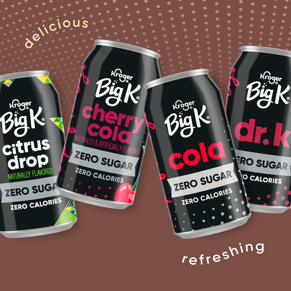 slide 6 of 6, Kroger® Big K® Rootbeer Caffeine Free Soda Mini Cans, 6 ct; 7.5 fl oz