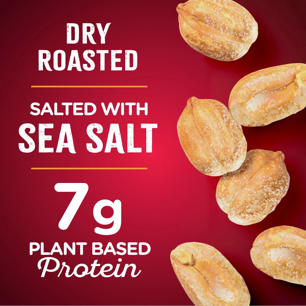 slide 4 of 4, Kroger® Dry Roasted Peanuts Salted With Sea Salt, 32 oz