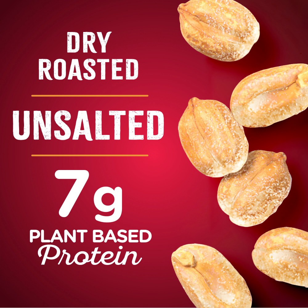 slide 4 of 4, Kroger® Dry Roasted Unsalted Peanuts, 16 oz