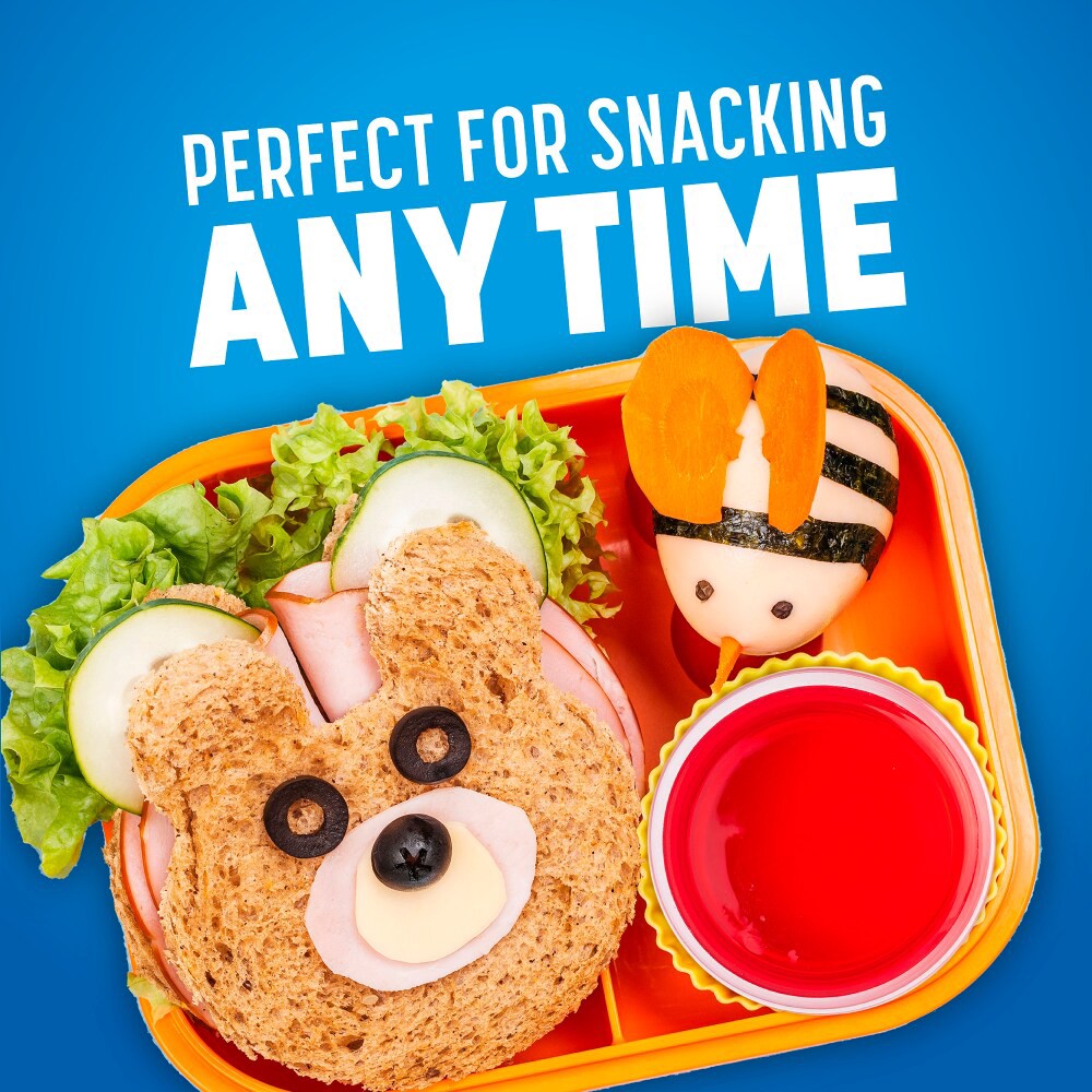 slide 3 of 4, Kroger Zero Sugar Strawberry Gelatin Snack Multipack, 4 ct; 3.25 oz