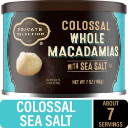 Private Selection® Salted Colossal Whole Macadamias - 7 oz