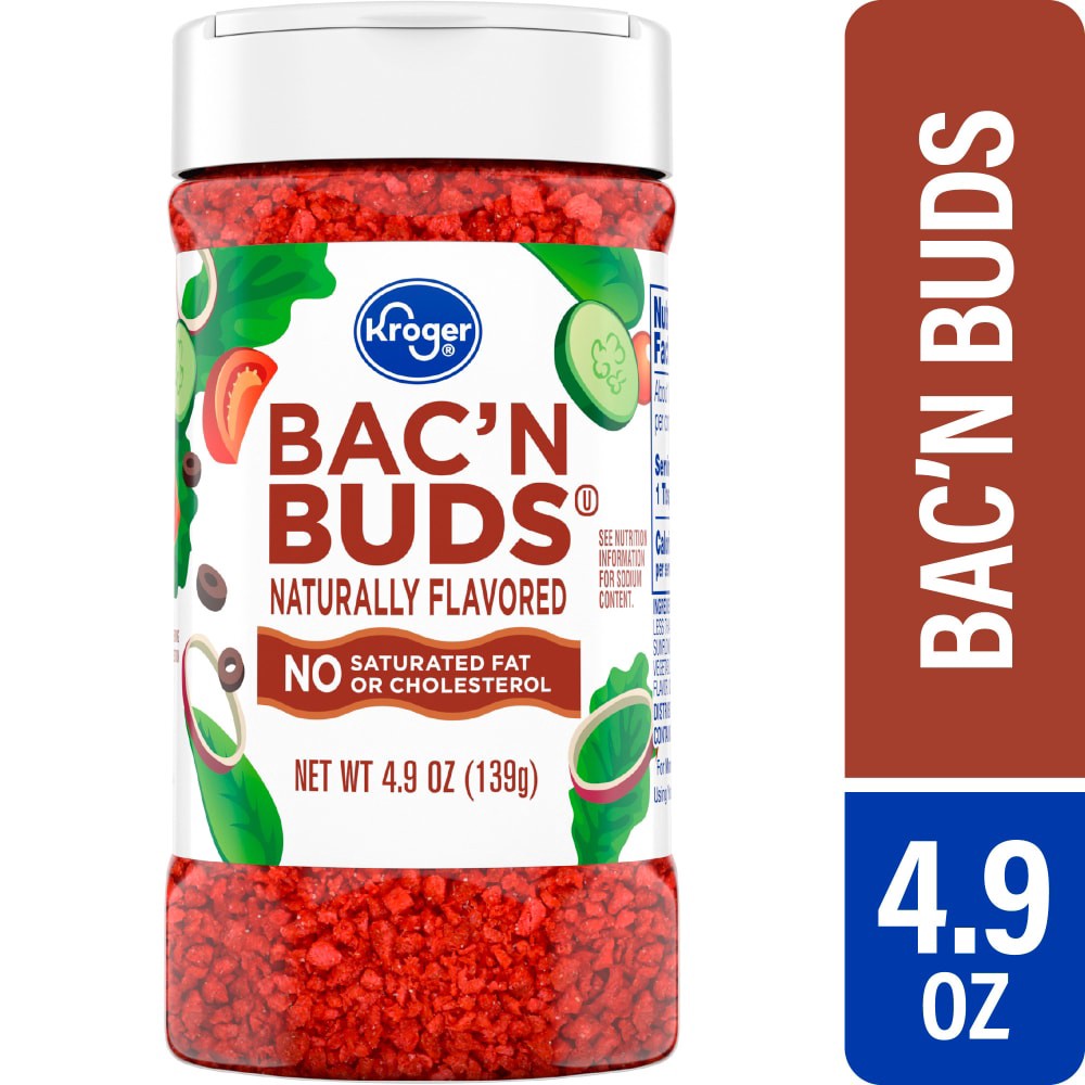 slide 3 of 4, Kroger® Bac'n Buds, 4.9 oz