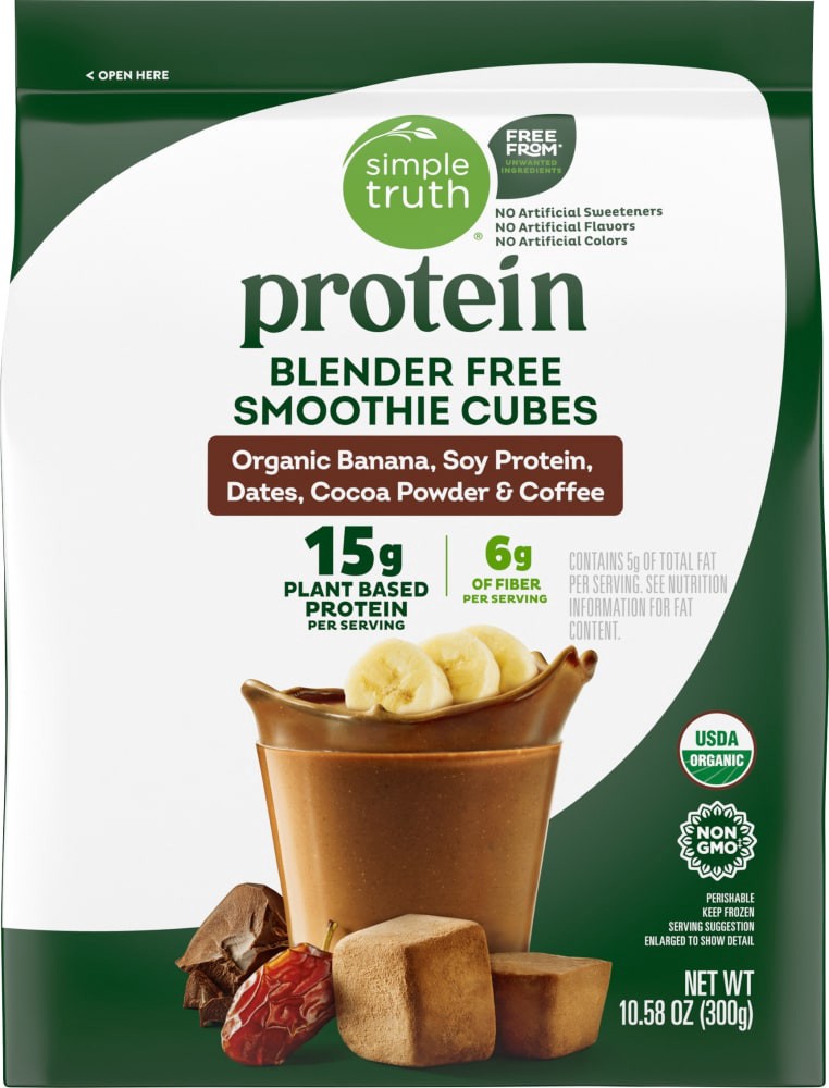 slide 4 of 5, Simple Truth® Mocha Protein Smoothie, 10.58 oz